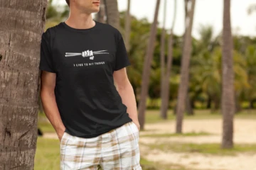 Drum t-shirt. I like to hit things.